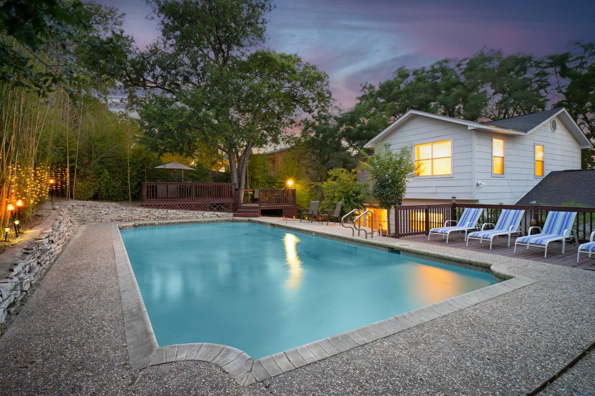 Casa de Férias Bamboo Oasis-relaxing Hot Tub-family Time San Antonio