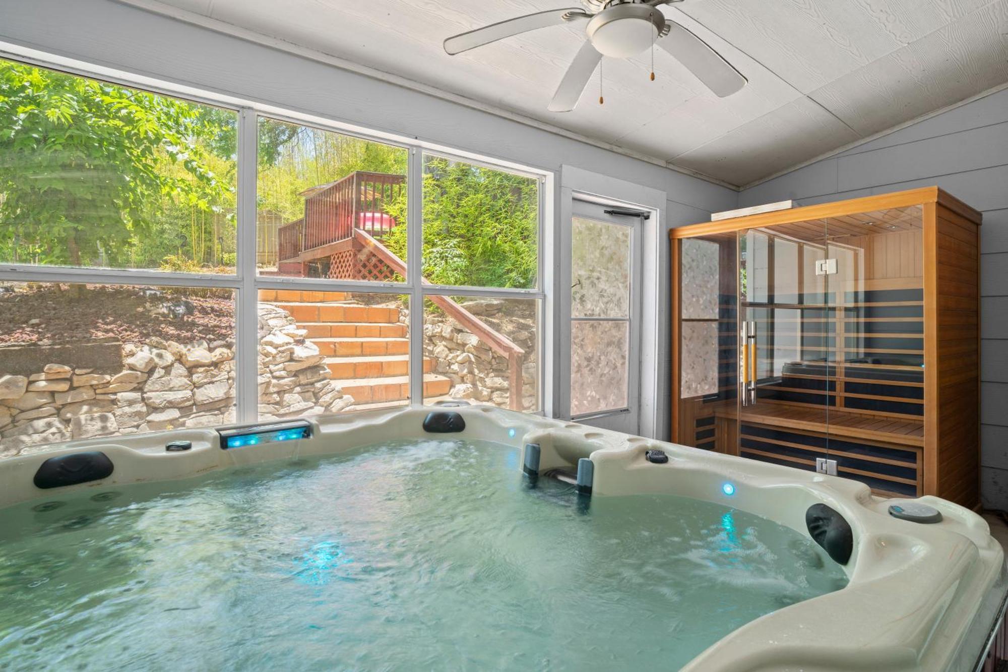 Casa de Férias Bamboo Oasis-relaxing Hot Tub-family Time San Antonio